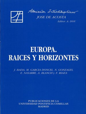 cover image of Europa. Raíces y horizontes